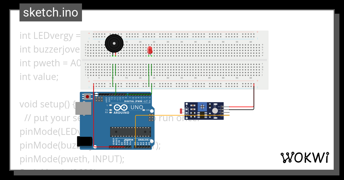 LDR code | centeno - Wokwi ESP32, STM32, Arduino Simulator