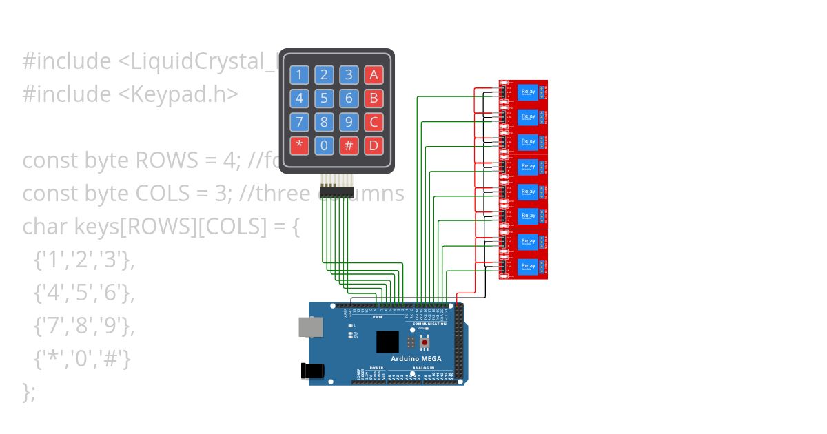 Relays simulation
