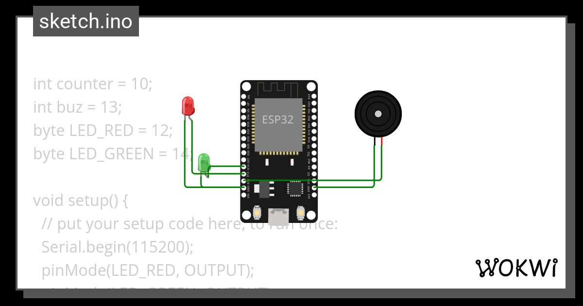 Quiz 1 Wokwi Esp32 Stm32 Arduino Simulator 4281