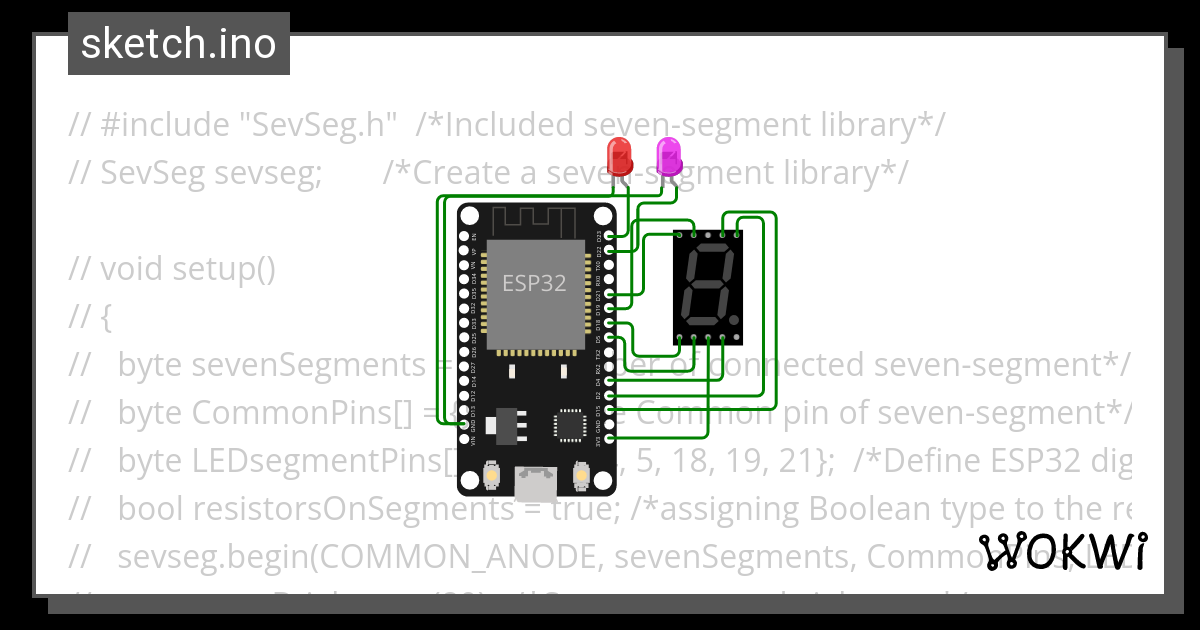 Task Esp32 - Wokwi ESP32, STM32, Arduino Simulator