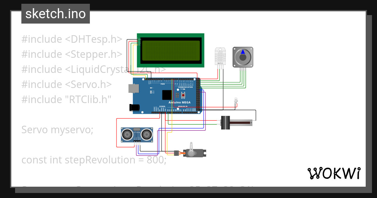 MEGA - Wokwi ESP32, STM32, Arduino Simulator