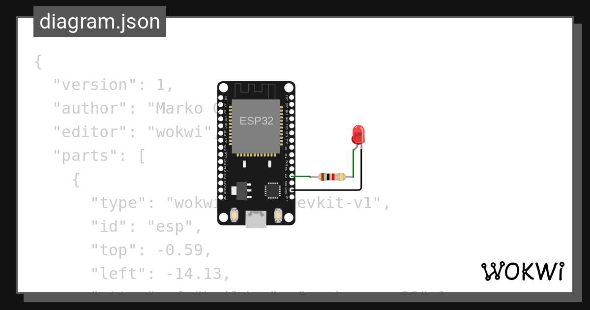 Wokwi online esp32 stm32 arduino simulator
