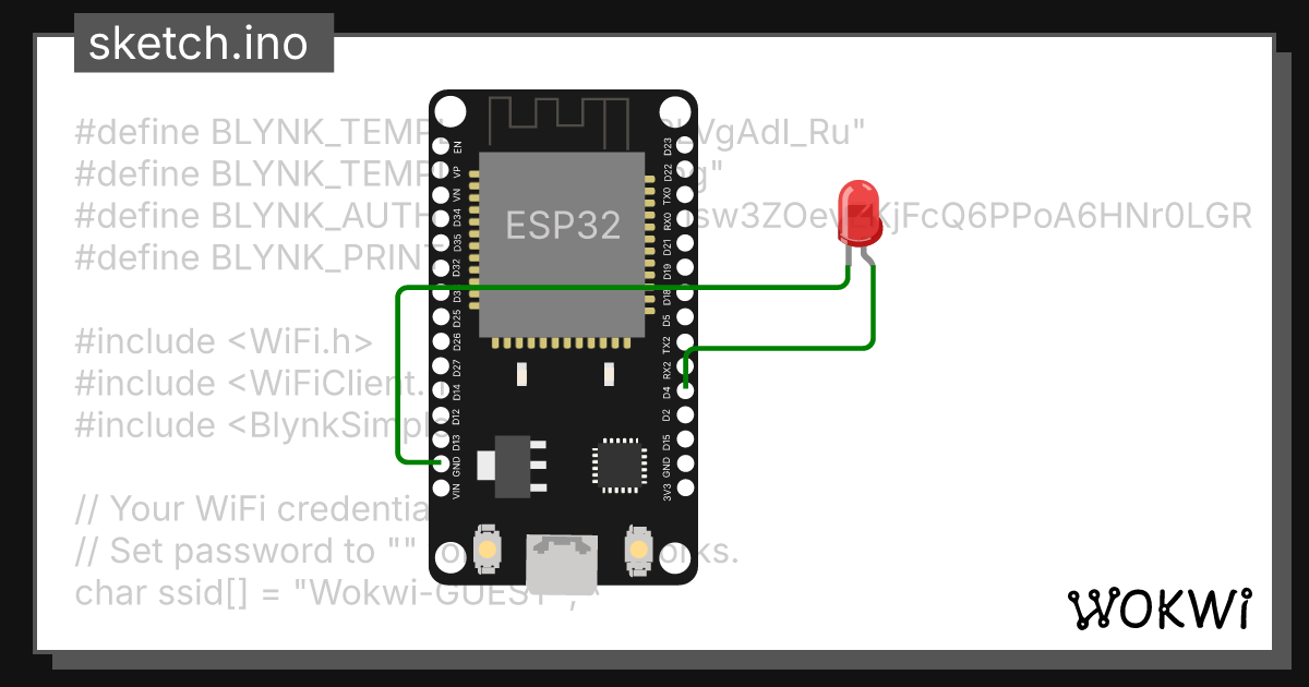 Wokwi online esp32 stm32 arduino simulator