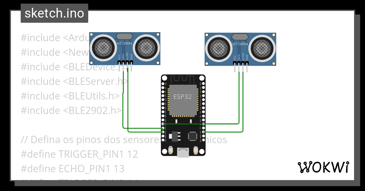 BengalaIoT ESP32 Wokwi ESP32, STM32, Arduino Simulator