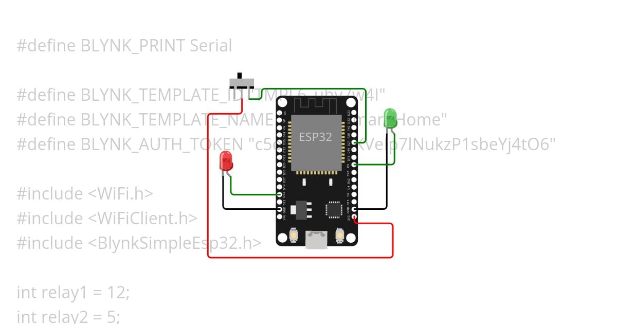 Project Smart Home.ino simulation