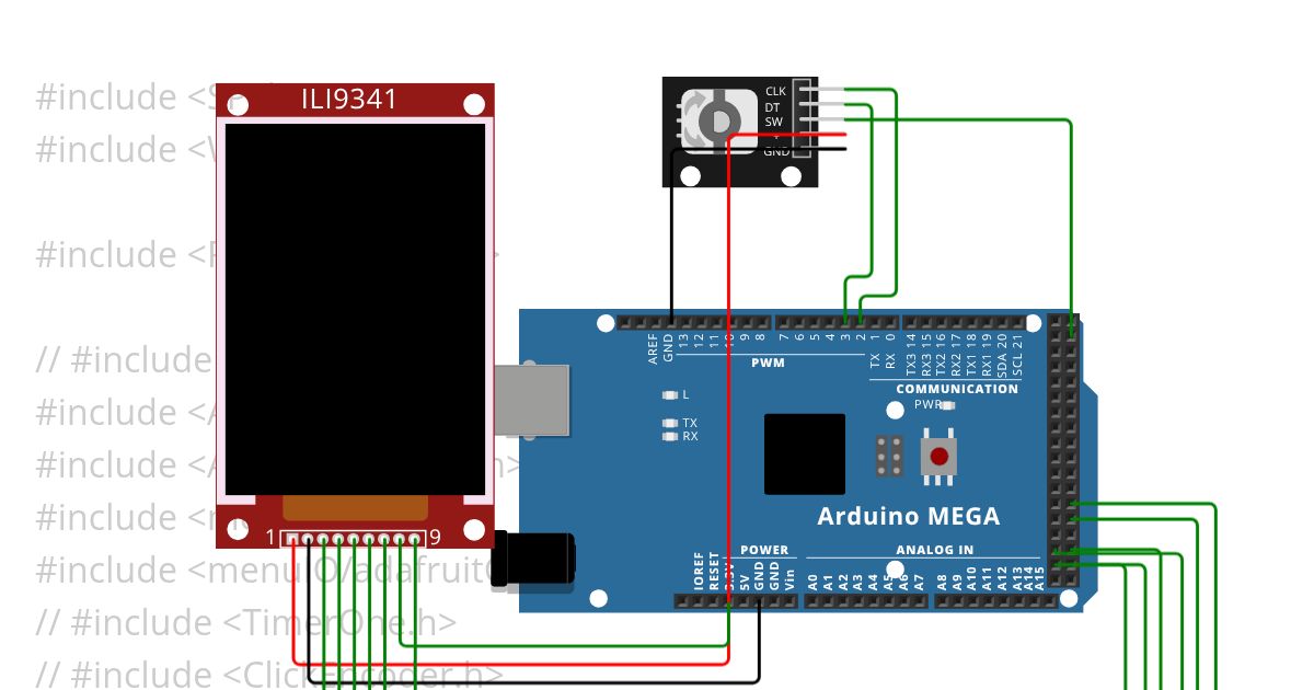 ArduinoMenu-ILI9341-KTCRoasterDisplay simulation