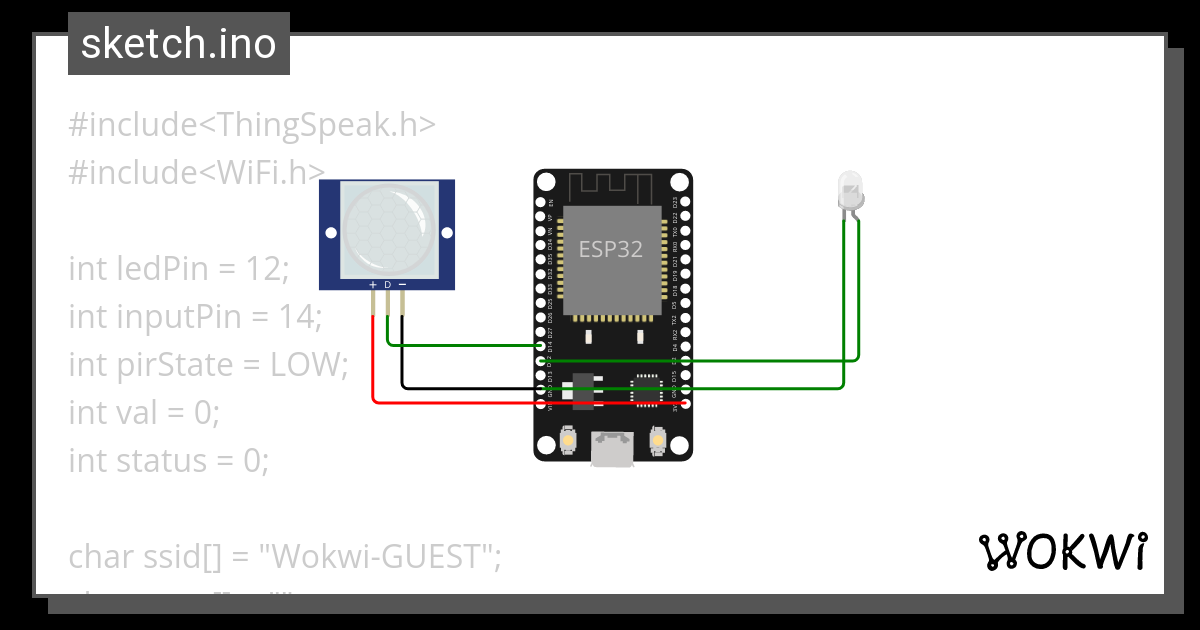 Jaffin Smart street light - Wokwi Arduino and ESP32 Simulator