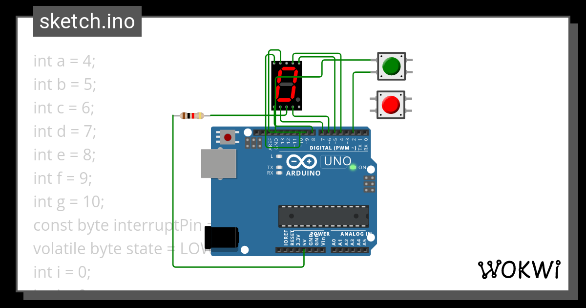 Seven Segment Counter Ino Wokwi Arduino And Esp Simulator My Xxx Hot Girl 9738