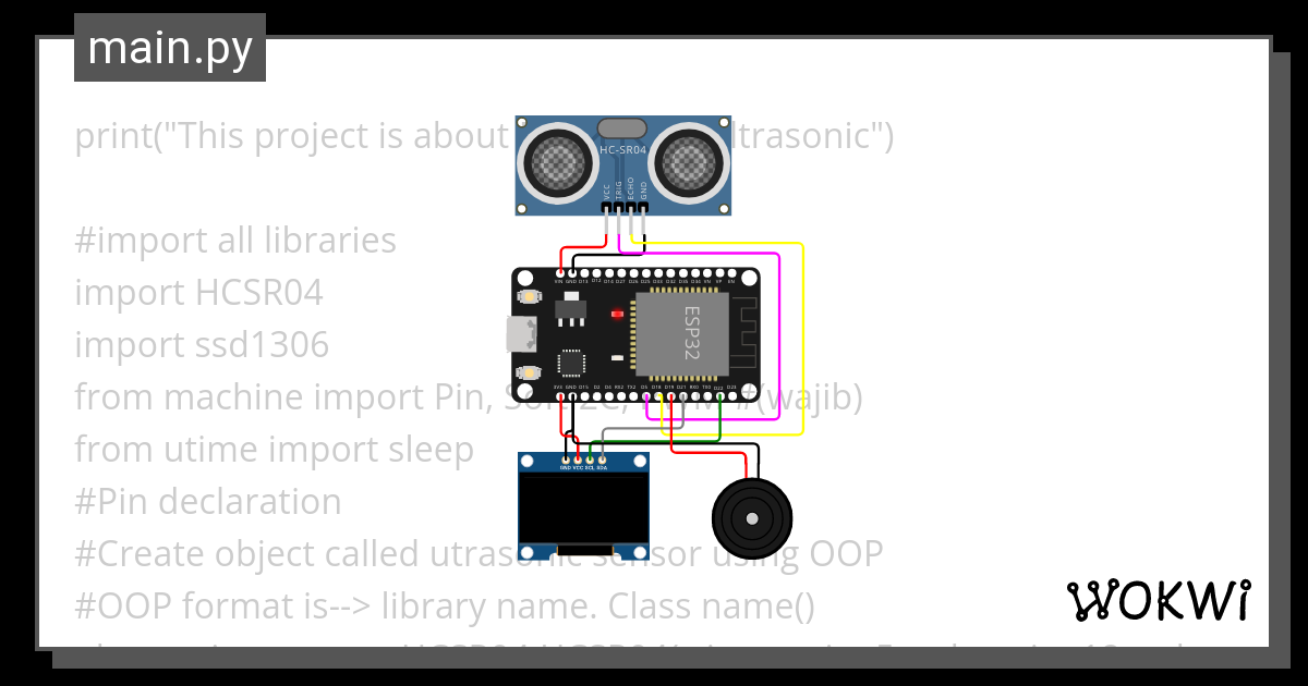 Esp Idf Ultrasonic Wokwi Arduino And Esp Simulator My 