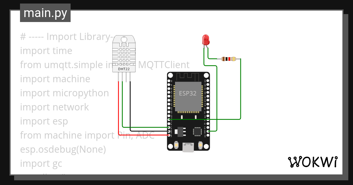 Sensor - Wokwi ESP32, STM32, Arduino Simulator
