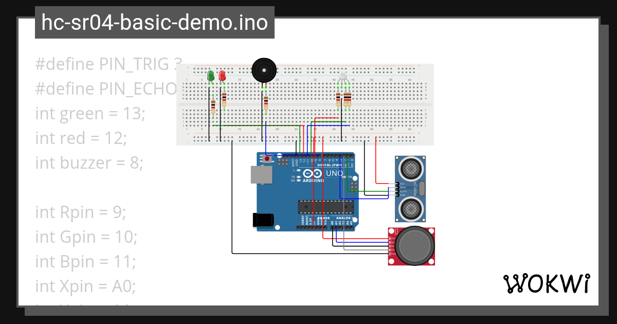 Sensors Testing Module Copy Copy - Wokwi ESP32, STM32, Arduino Simulator