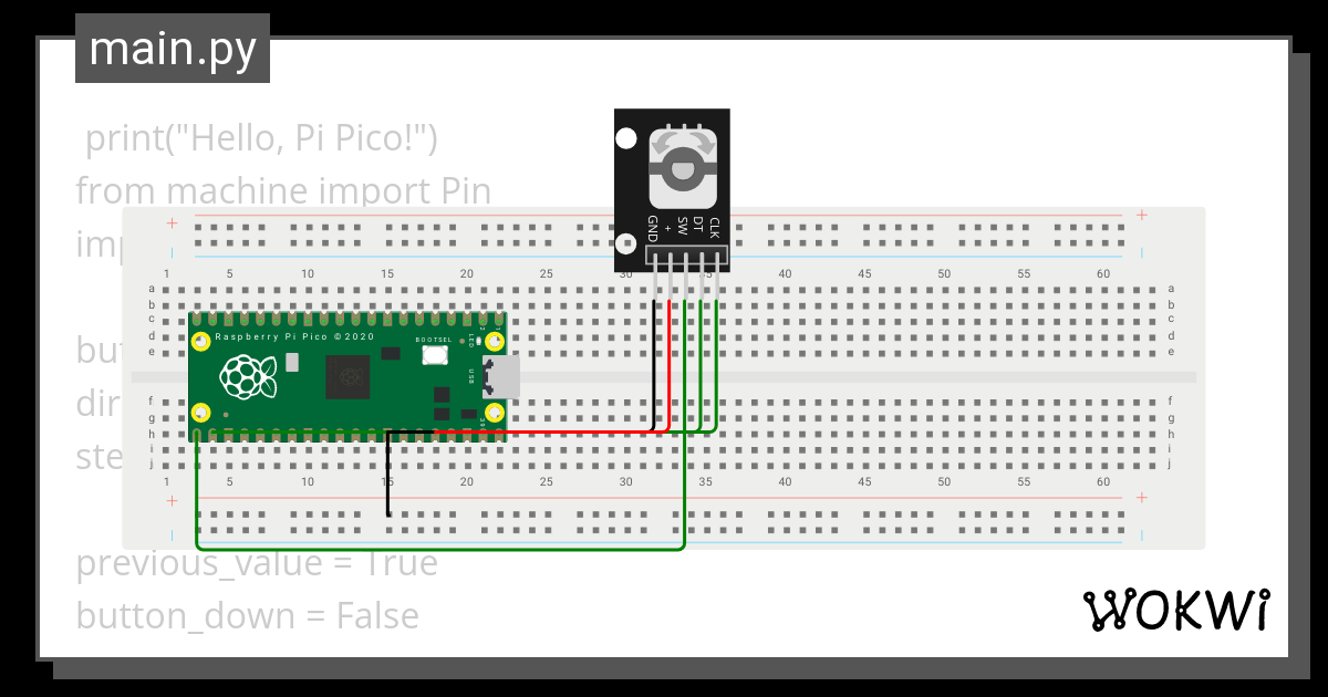 Pico Programming Rotary Encoder Wokwi Esp32 Stm32 Arduino Nbkomputer 3358