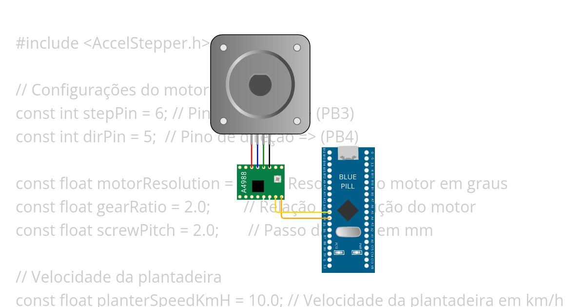 stm32-stepper simulation