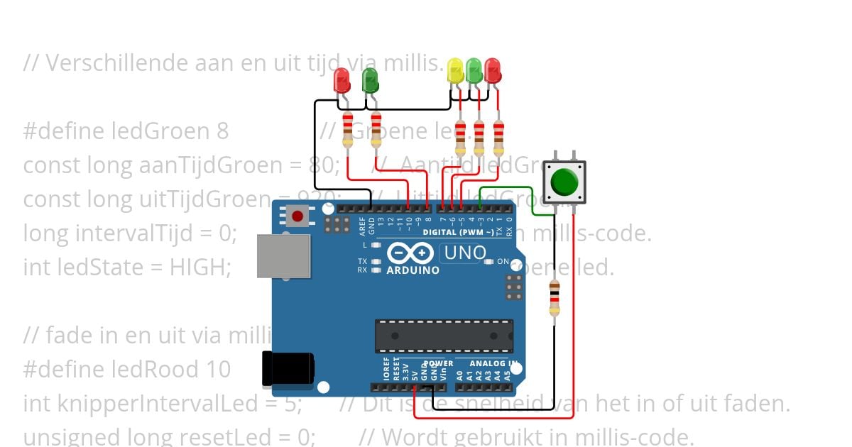 opdracht millis.  simulation