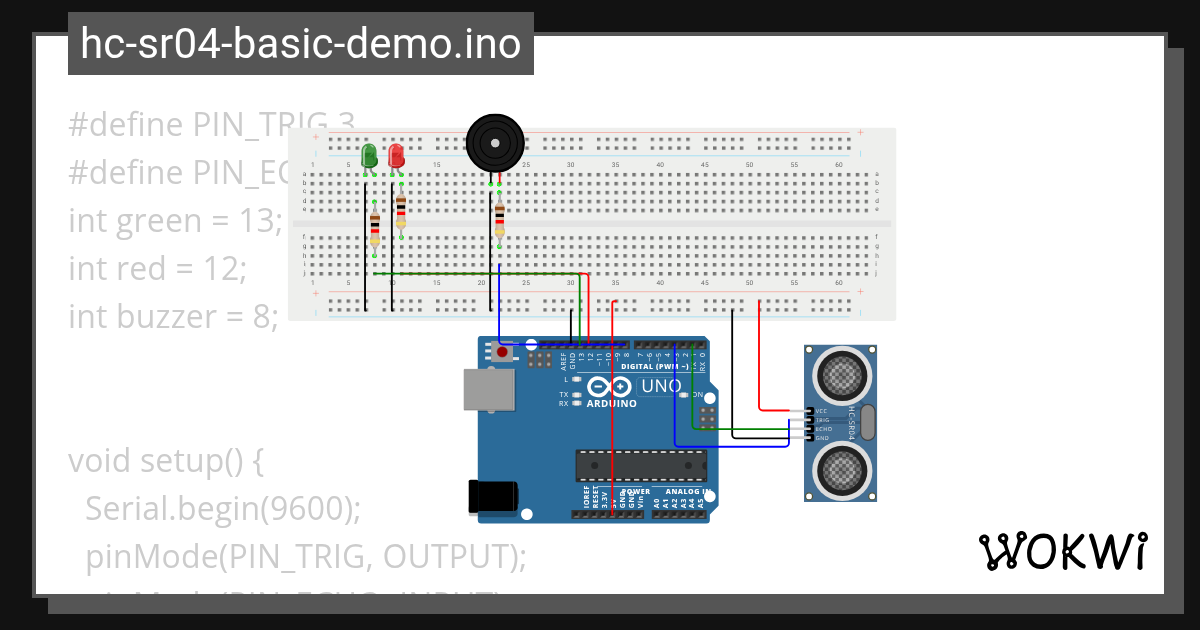 Sensors Testing Module - Wokwi ESP32, STM32, Arduino Simulator