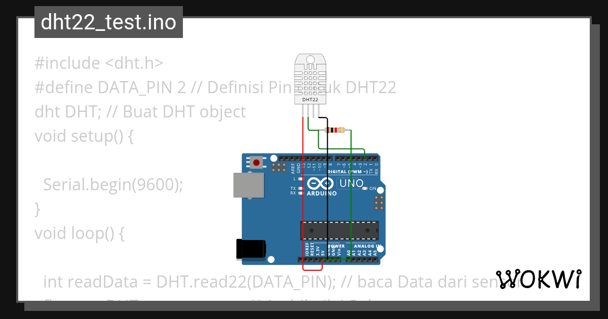 dht22_test suhu dan kelebaban.ino - Wokwi ESP32, STM32, Arduino Simulator