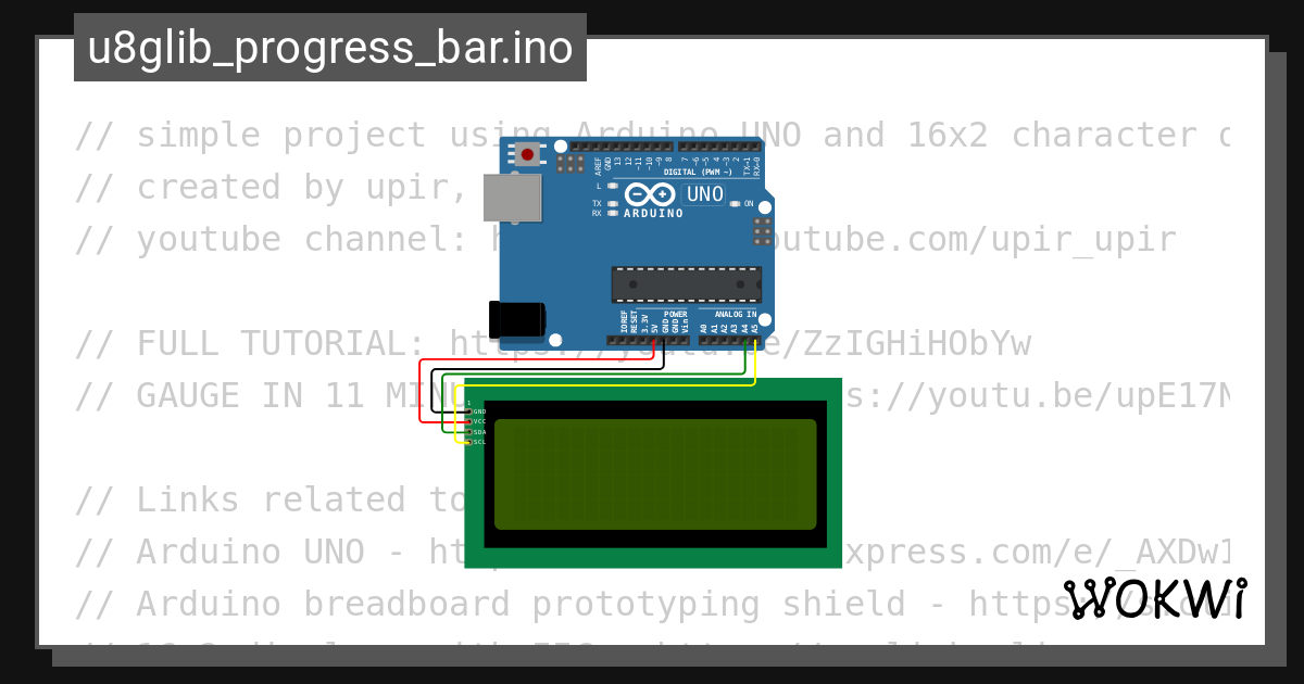 Progress Bar I2c Ino Wokwi Esp32 Stm32 Arduino Simula - vrogue.co