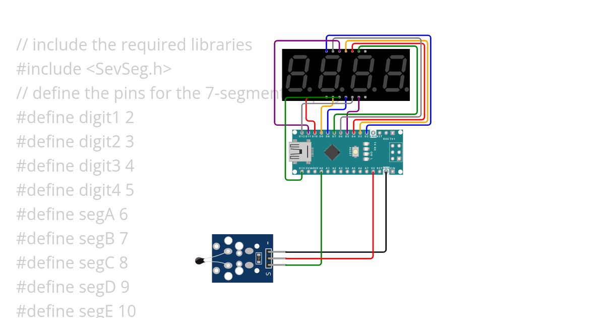 ntcthermistor7seg with setpoint simulation