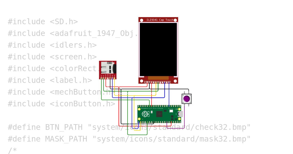 new Pi touch simulation