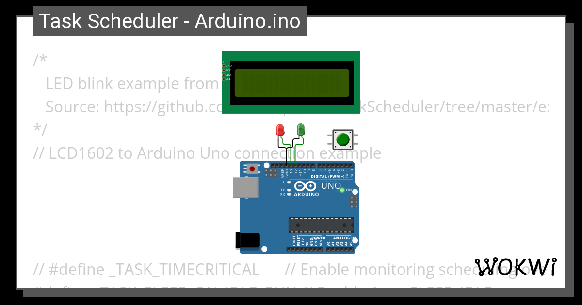 Task - Wokwi ESP32, STM32, Arduino Simulator