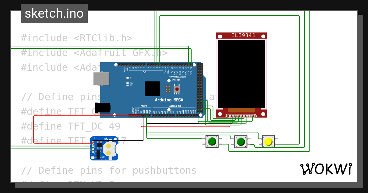 lab 5D - Wokwi ESP32, STM32, Arduino Simulator