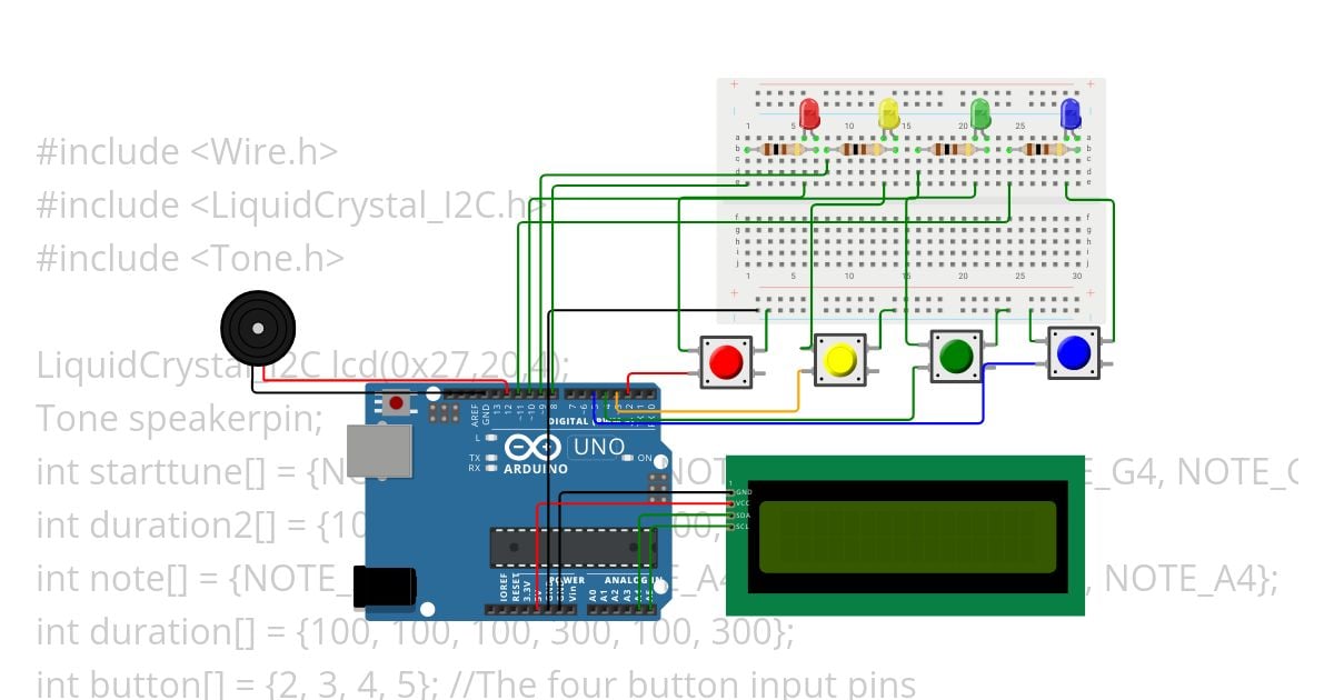 memorygame simulation