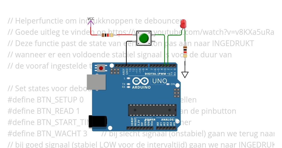 ButtonControle libary simulation