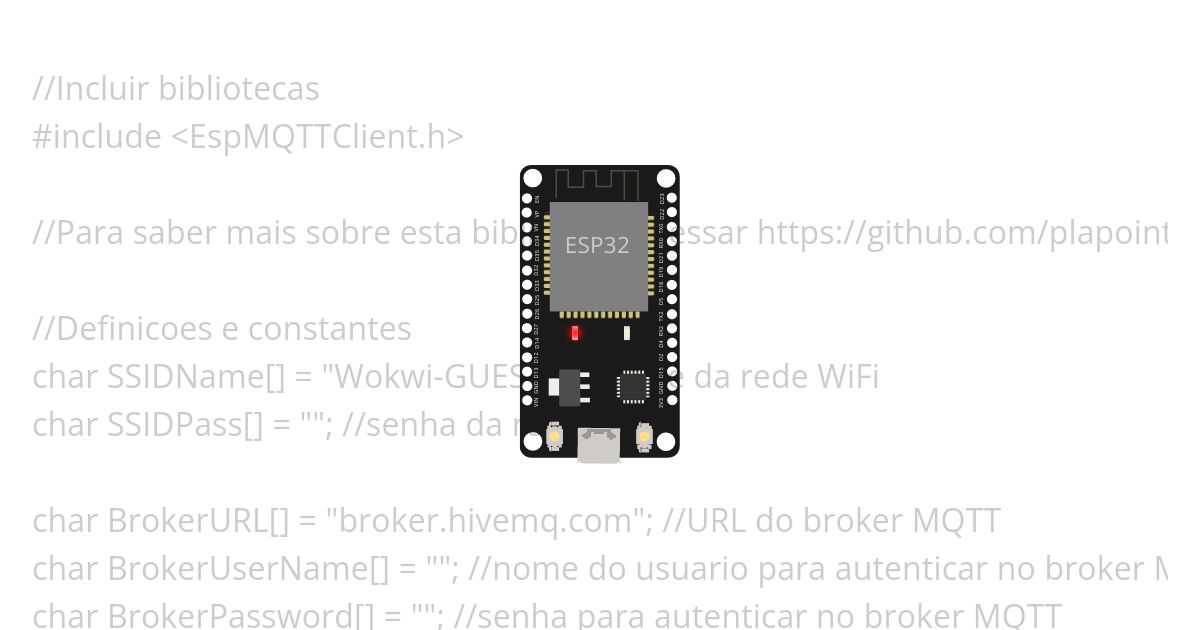 MQTT-Subscribe-ESP32-WiFi simulation