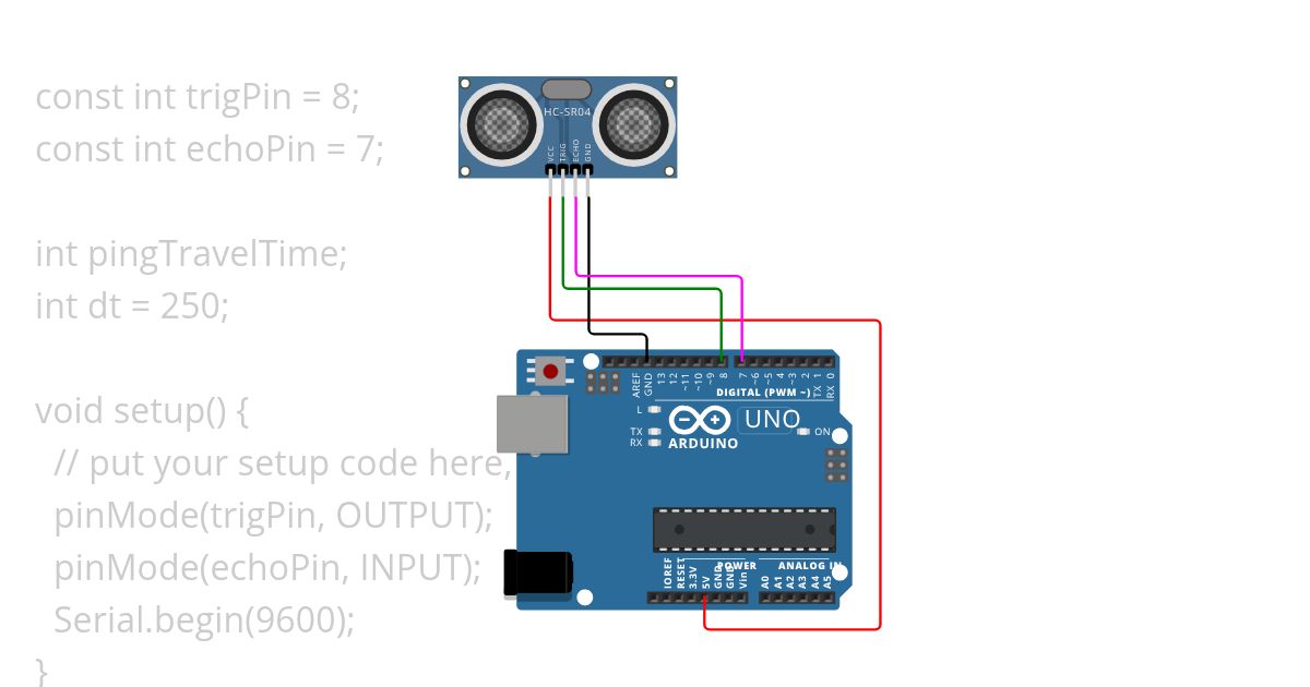 Ultrasonic_Sensor simulation