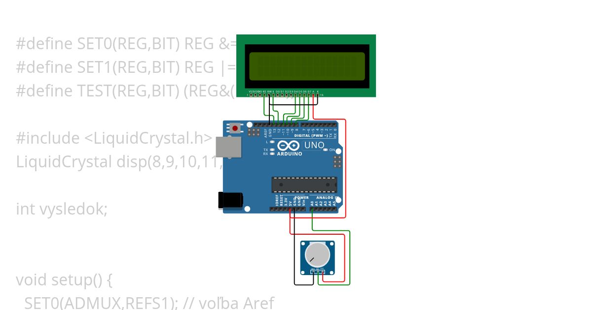 adc prevodnik simulation
