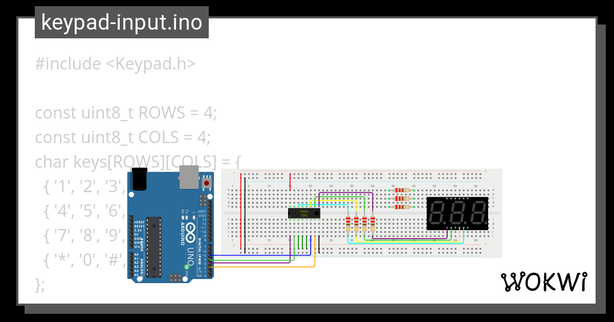 7 Segments Try Wokwi Esp32 Stm32 Arduino Simulator 0526