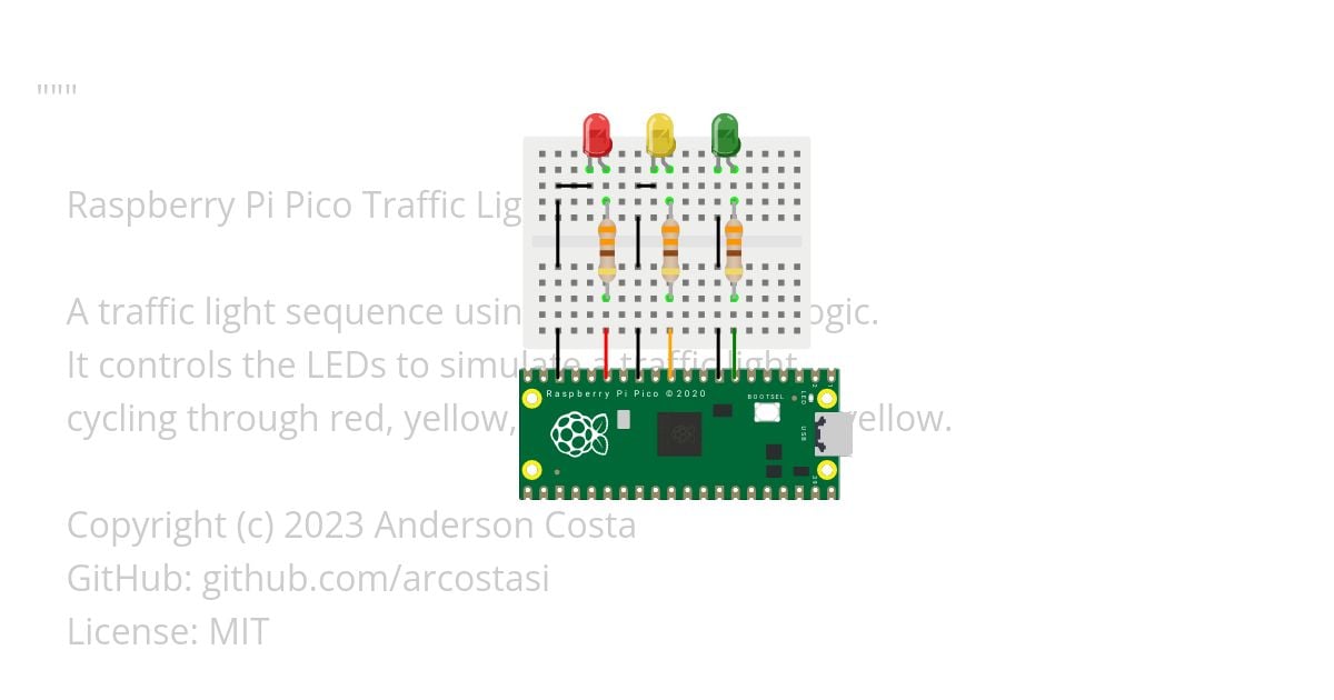 Traffic Light Copy simulation