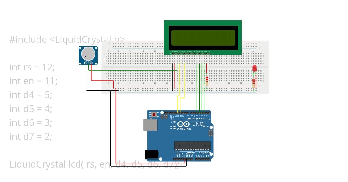 Lcd met functie simulation