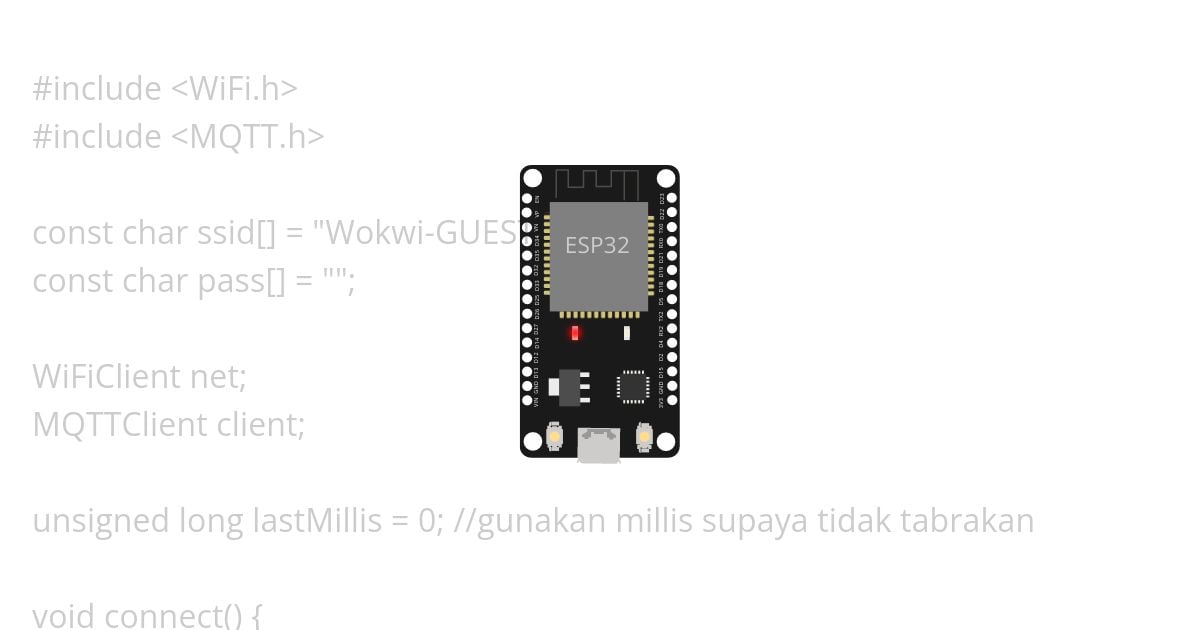 ESP32 subsribe emqx broker simulation