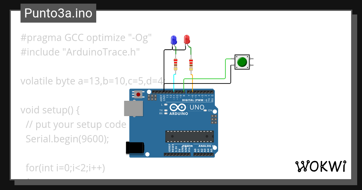 3A - Wokwi ESP32, STM32, Arduino Simulator