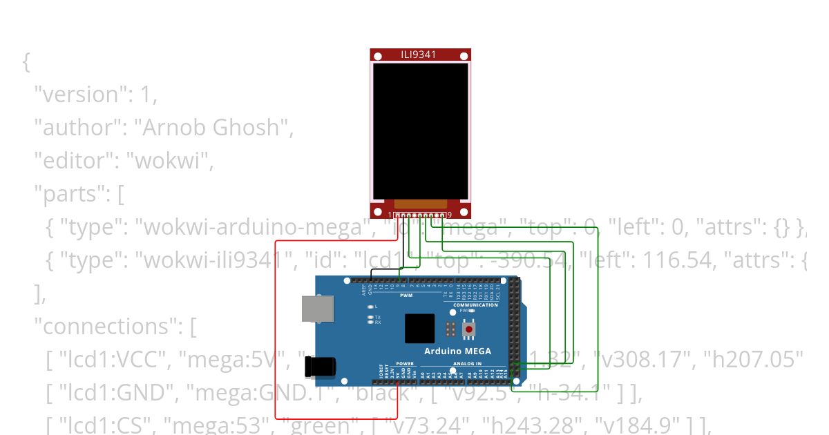 AdvancedScrollingDisplay simulation