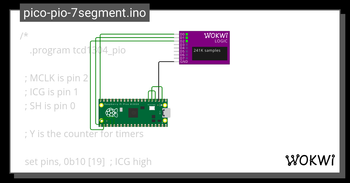 Pico Pio 7segment Ino Wokwi Esp32 Stm32 Arduino Simul 5738