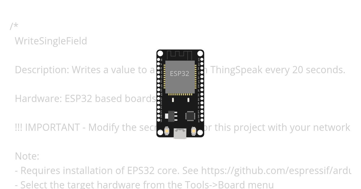 thingspeak simulation