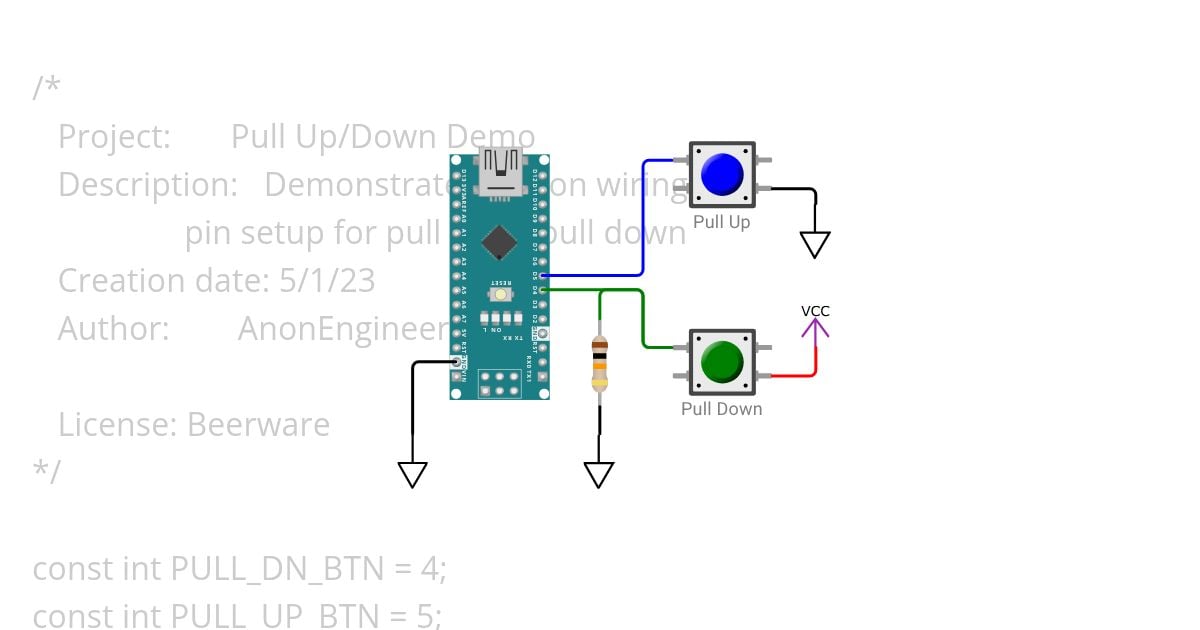 PullUp_PullDown simulation