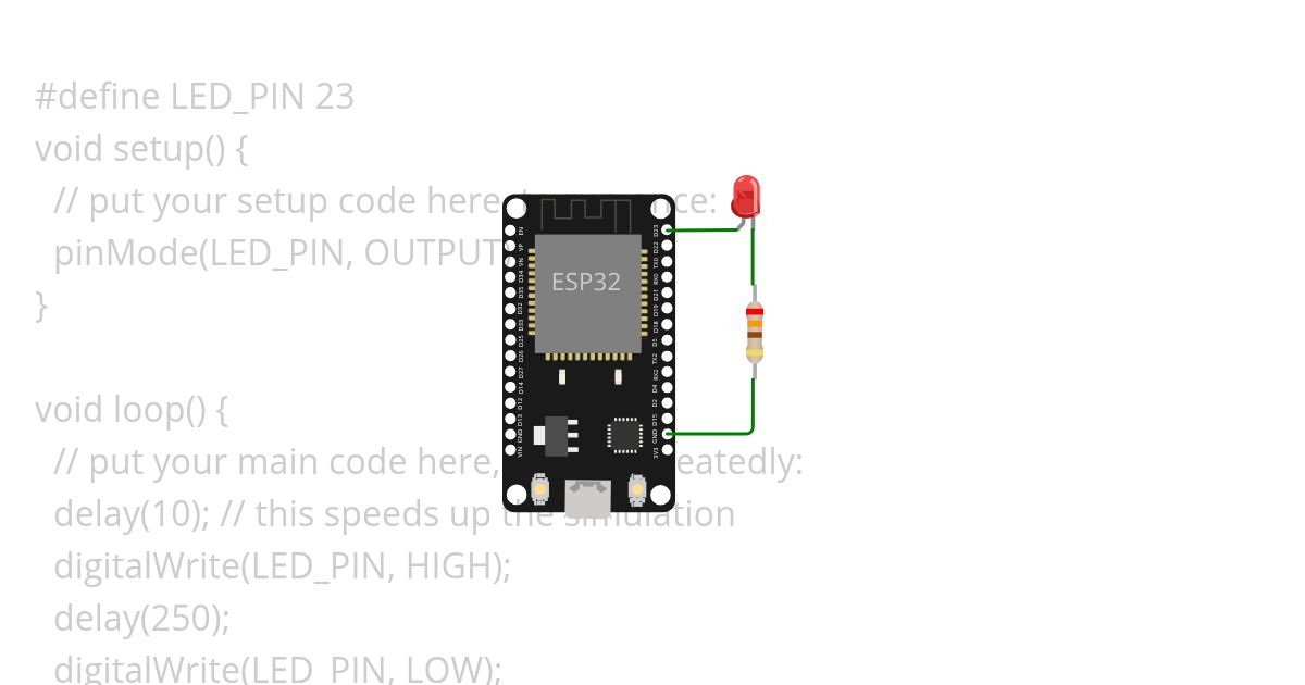 esp32_led simulation