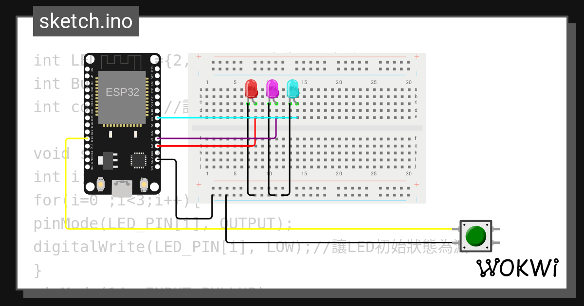 Wokwi online esp32 stm32 arduino simulator