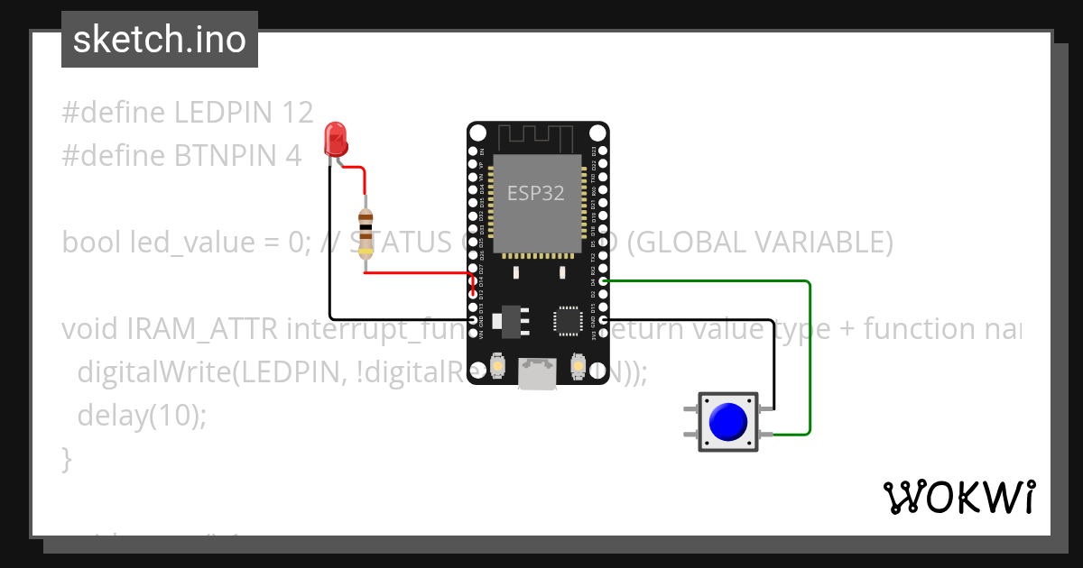 Lab4 - Wokwi ESP32, STM32, Arduino Simulator