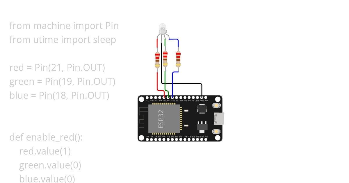 RGB_LED_ESP simulation