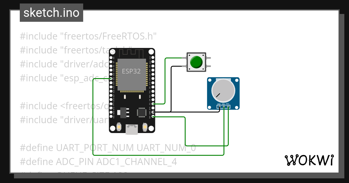 Tr lab 5 wokwi esp32 stm32 arduino simulator