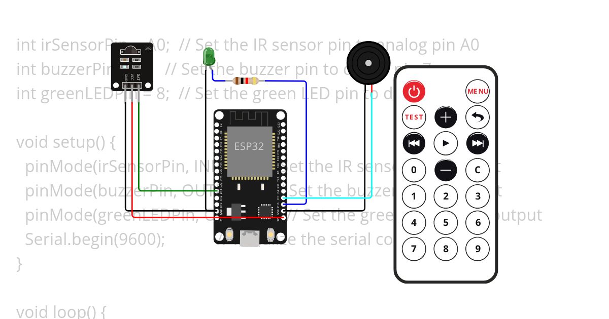 Doorbell simulation