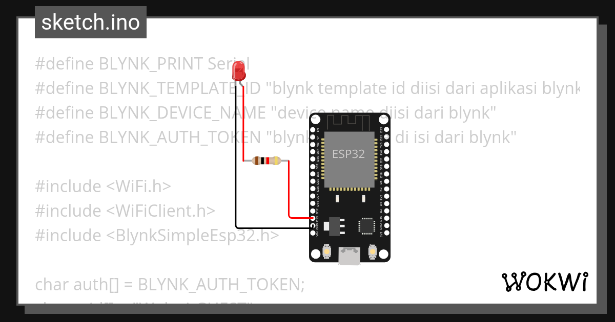 esp32 Wokwi ESP32, STM32, Arduino Simulator