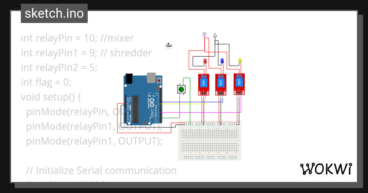 relay - Wokwi ESP32, STM32, Arduino Simulator