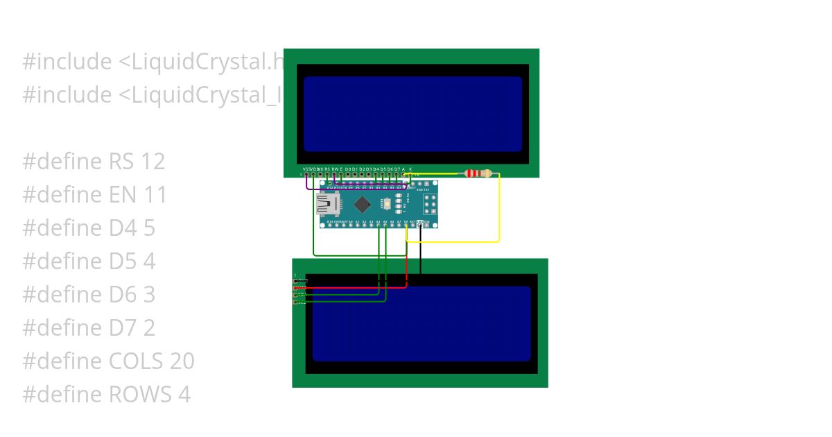 2lcd simulation