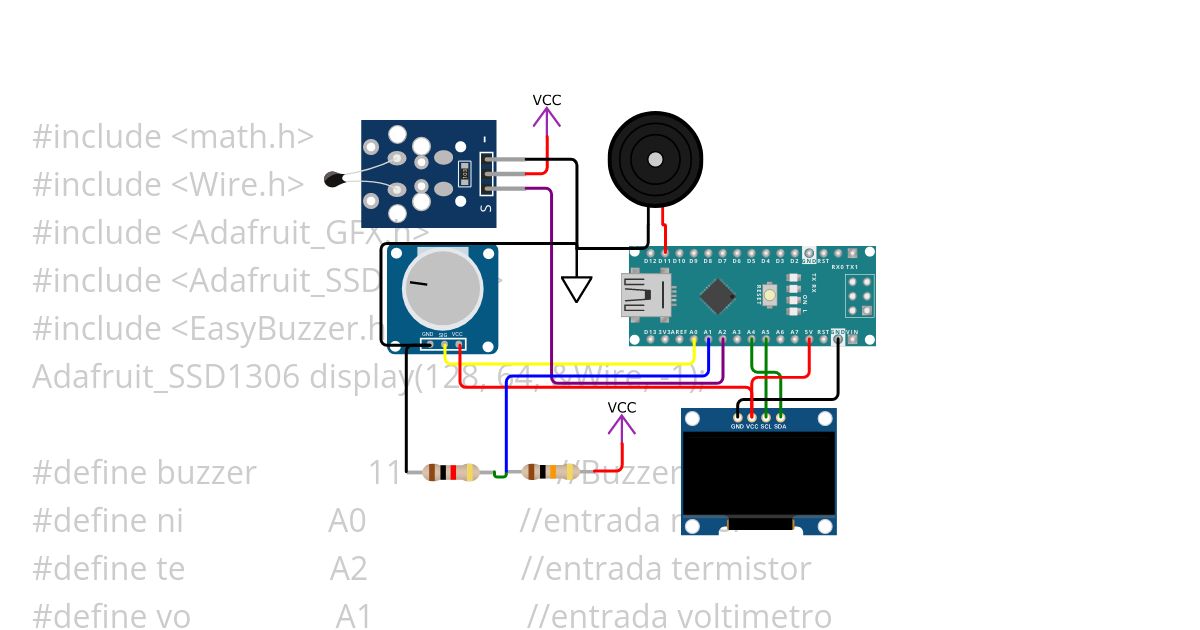 Anillo medidor oled simulation