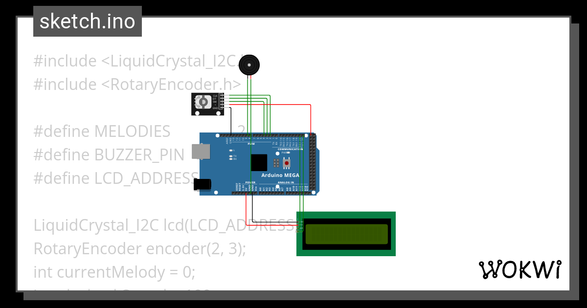 melody player prueba - Wokwi ESP32, STM32, Arduino Simulator